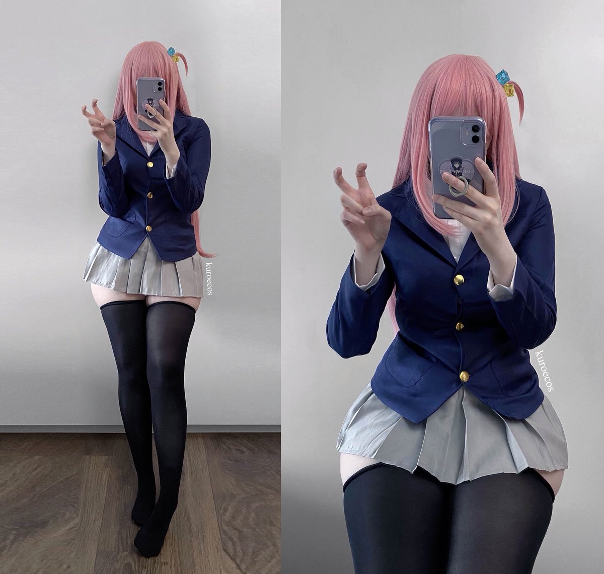 kuroecos's tweet photo. bocchi k-on! cosplay https://t.co/vcaSlA7oEC