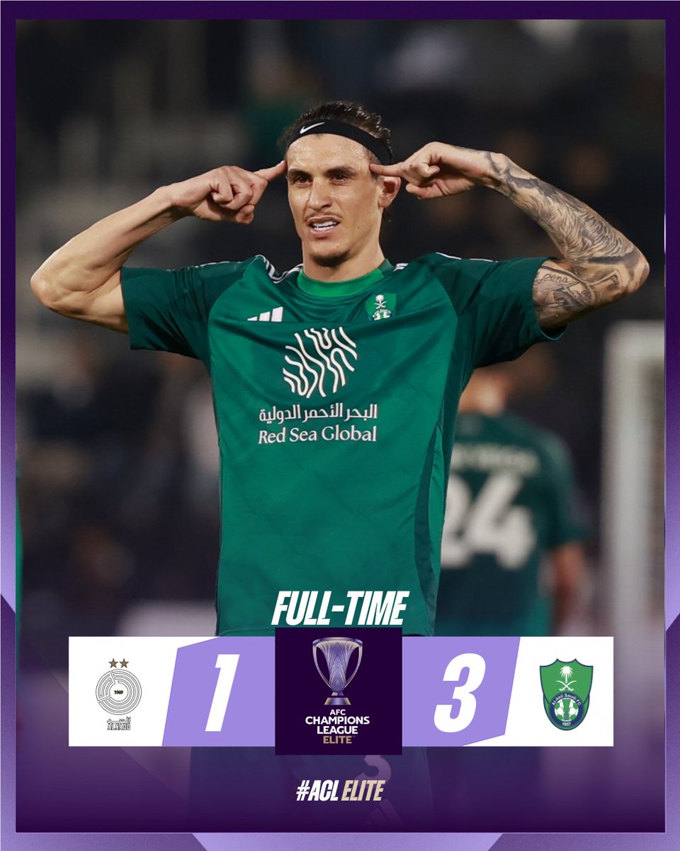azamtvtz's tweet photo. MATOKEO | #ACLElite
FT: Al Sadd 1-3 Al Ahli.
FT: Esteghlal 1-1 Al Shota
Inafuata Al Nassr vs Al-Wasl FC LIVE #AzamSports2HD
#AFCChampionsLeague #AFCChampionsLeagueElite #AsianChampionsLeague #TheAFCCL #AFCCL #ACLElite #ACL #LigiYaMabingwaAsia #AlSadd #AlAhli https://t.co/ogGFD0UiRq