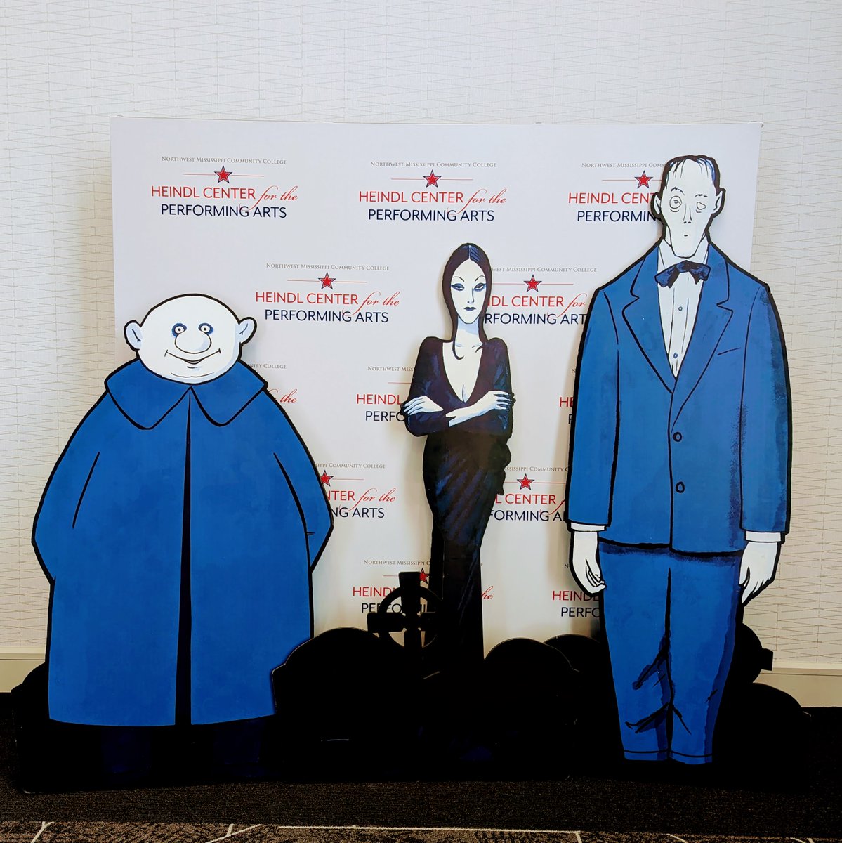 They're creepy and they're kooky....and they're in Senatobia! Join us for the Broadway national tour of #TheAddamsFamily TONIGHT at 7:30! Get tickets at our box office until 4:30, at the door starting at 6:30, or online at heindlcenter.org/the-addams-fam…. We'll see you there!