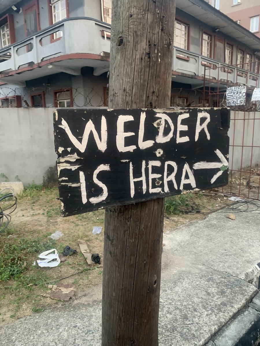 Onakerireme's tweet photo. If only they knew that the welder was Hephaestus, not Hera. https://t.co/hlyZOJag4k