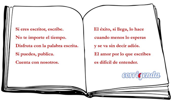 corrigenda_es's tweet photo. No te avergüences nunca por #aceptar algo que dicen y afirman otros y que responde a #frases y #postulados en los que #crees.
#CuentaConCorrigenda
#ESP #MEX #COL #ARG #CHL #ECU #VEN #PER #URY #GTM #CRI #SLV #HND #BOL #CUB #NIC #PAN #PRY #DOM #PRI #USA #MIAMI #LA #TX #SF #CA #AZ https://t.co/ZASOZGgBWJ