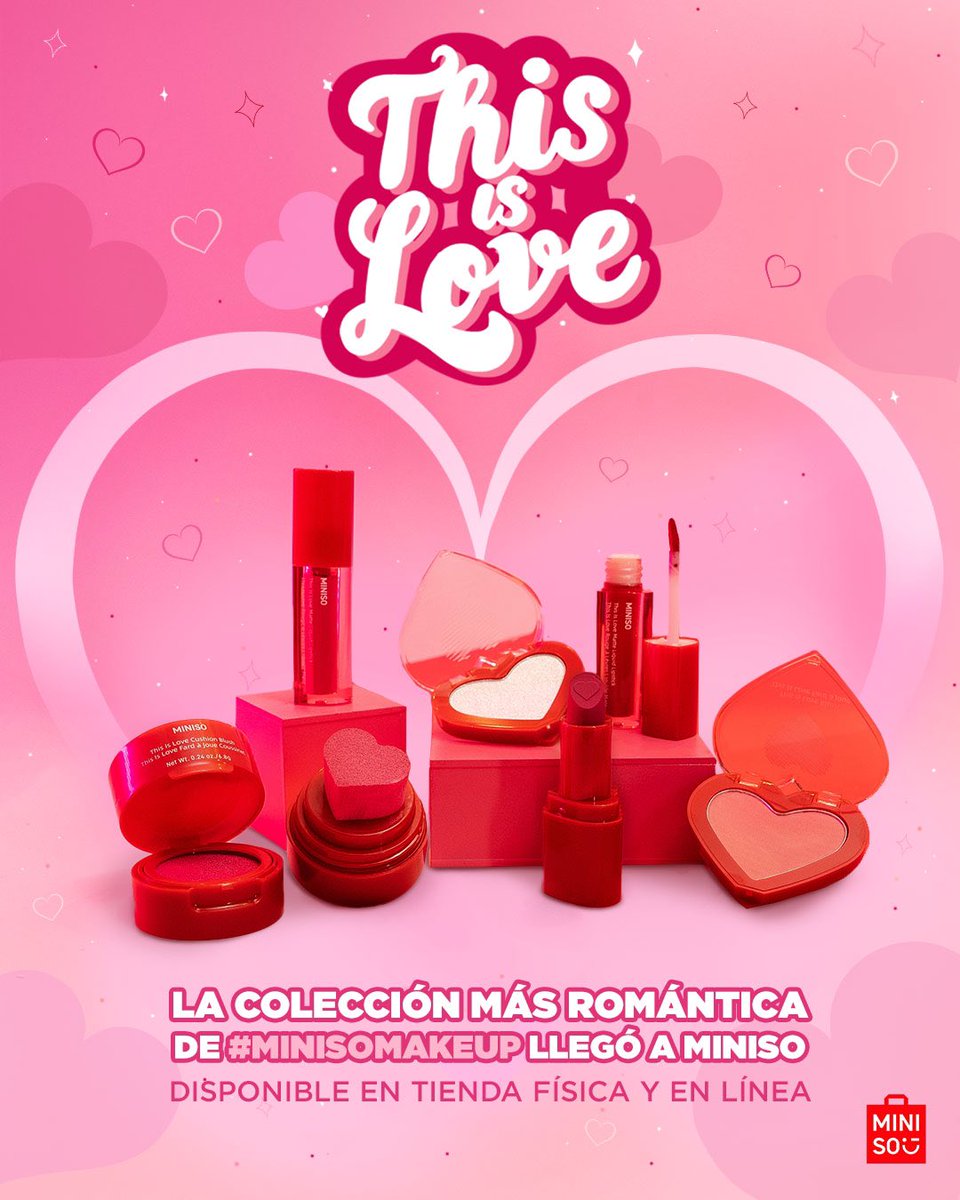 Se siente el amor con la nueva colección #ThisIsLove y #MinisoMakeup lo sabe. 💋❤️


#MinisoMexico
#NoSabiaQueLoNecesitaba