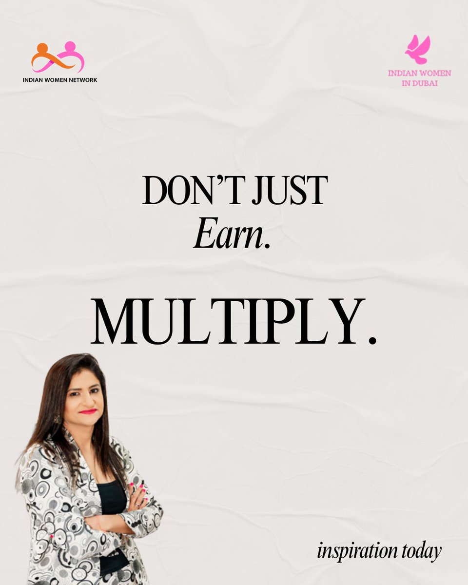 Why settle for a paycheck when you can build wealth that works for you? <a href="/Reema_iwd/">Reema Mahajan</a>  

Whether it's investing, scaling a business, or making smart money moves—growth is the goal! 📈🔥

Drop a 💡 in the comments if you're ready to level up your financial game!