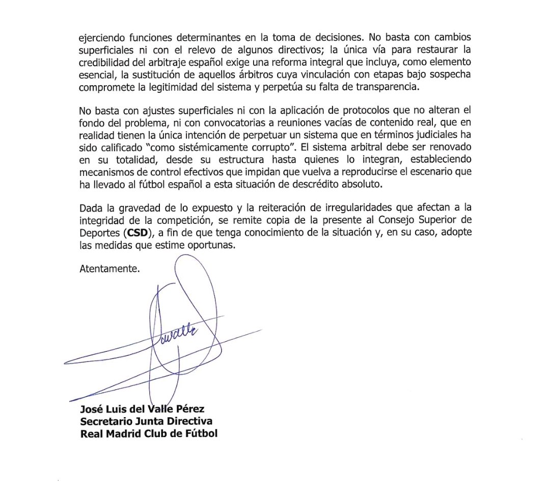 RealSeasonNT1's tweet photo. Corrupción Sistémica Deportiva.
El Madrid se cansó finalmente. https://t.co/Xy3kzQn9Gf