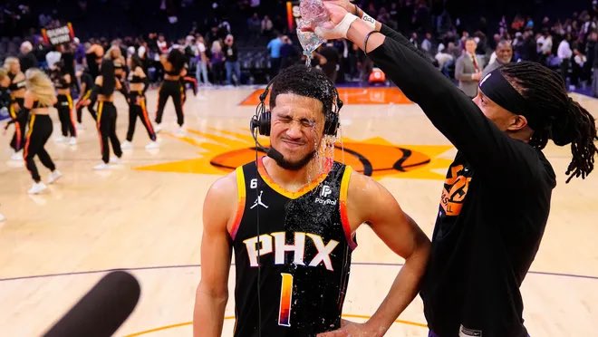 Devin Booker is 23 points away from becoming the All Time Leading Scorer in Phoenix Suns History

Here is every Milestone bucket from that journey.