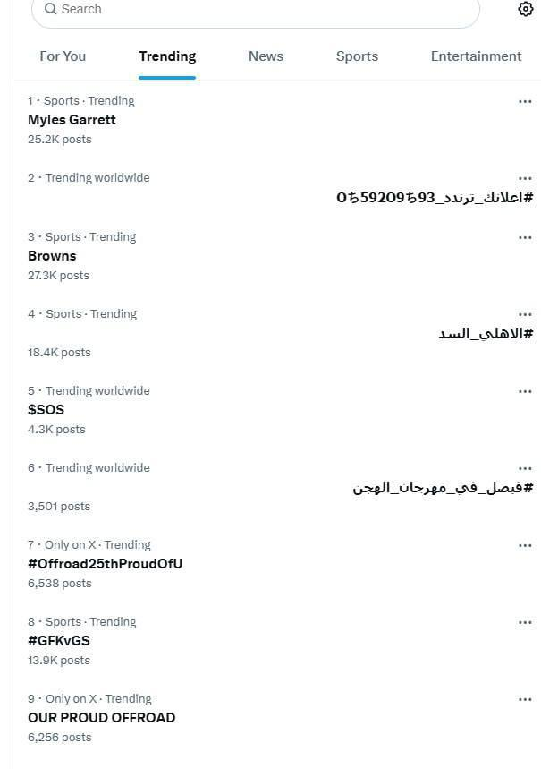 SaveOurSols_X's tweet photo. WE ARE TRENDING ON X WORLDWIDE! 

#SOS #Solana #SaveOurSols https://t.co/kw8X6iTZqy