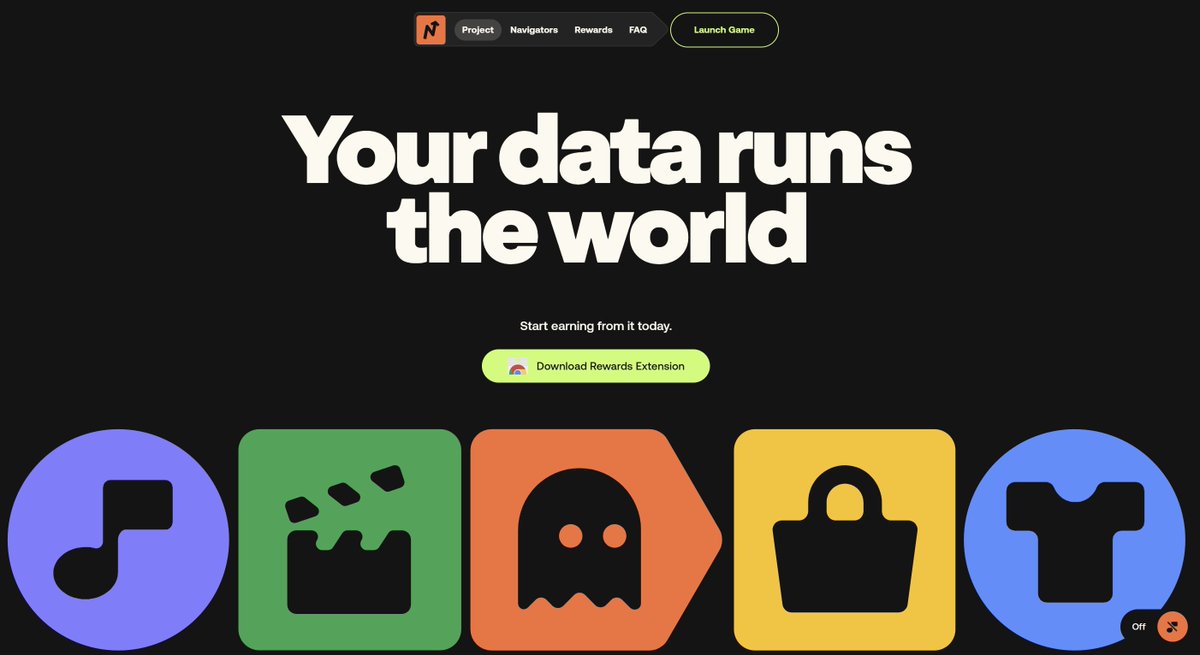 GM! If you haven't, check out <a href="/navigate_ai/">Navigate</a> &amp; our website (link in the post below).

Navigate is "The People's Big Data Platform". We are building the Data Marketplace for AI Agents and the next generation of applications.

Your data runs the world. Start earning from it!