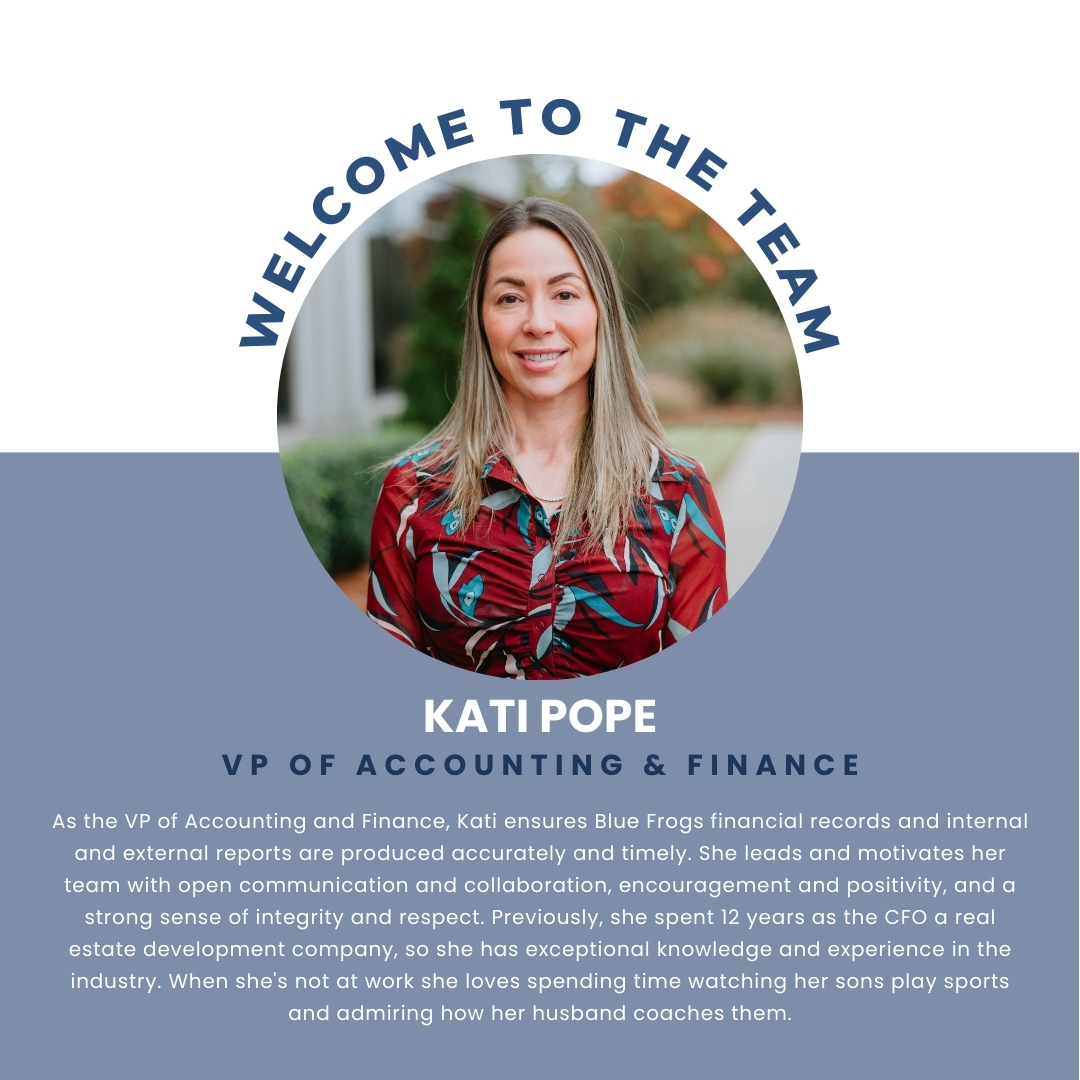 BFrogLLC's tweet photo. Welcome to the team,Kati Pope!

#teamappreciation #clientappreciation #atlanta #atl #construction #designbuild #architecture #design #interiordesign #bluefrog https://t.co/nug9KvvEcE