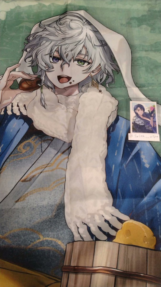 seira__0724's tweet photo. にじさんじ 極楽湯  のぼり  交換

求▶画像1枚目のもの

譲▶︎画像2枚目のもの

郵送（追跡あり）または都内手渡し https://t.co/X2MN85wdxq