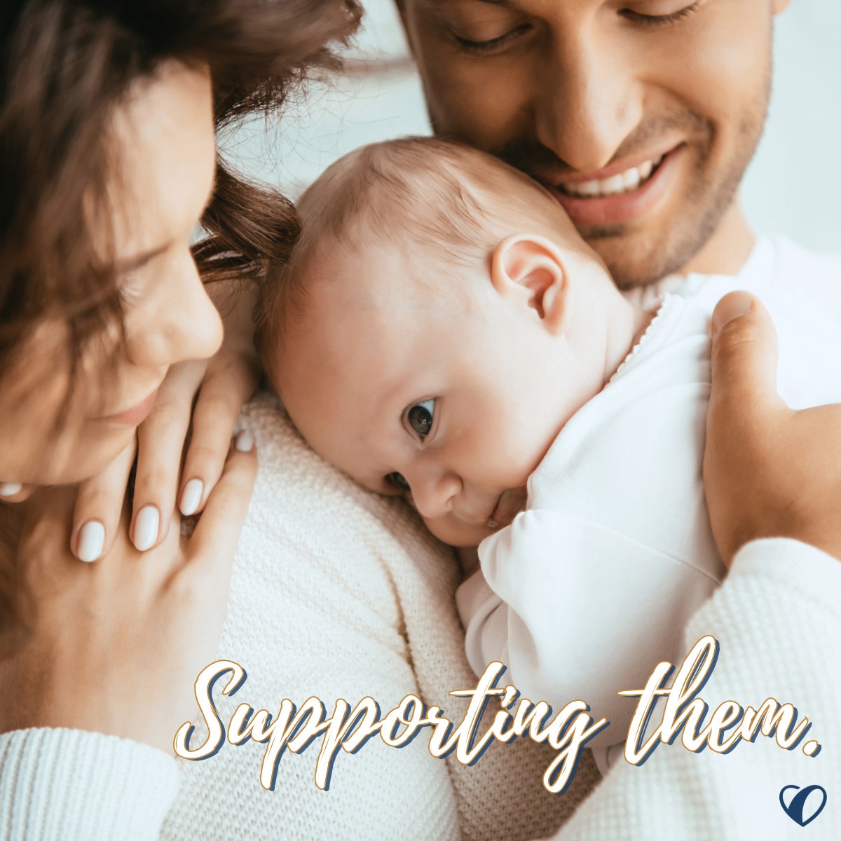 HeartbeatIntl's tweet photo. Strong families start with love, support, and hope. 💙 At Heartbeat International, we’re here to uplift and empower women and families every step of the way. Because when we support them, we help build brighter futures. ✨ #SupportingThem #StrongerTogether #LoveInAction https://t.co/Q5UVHxuFtz