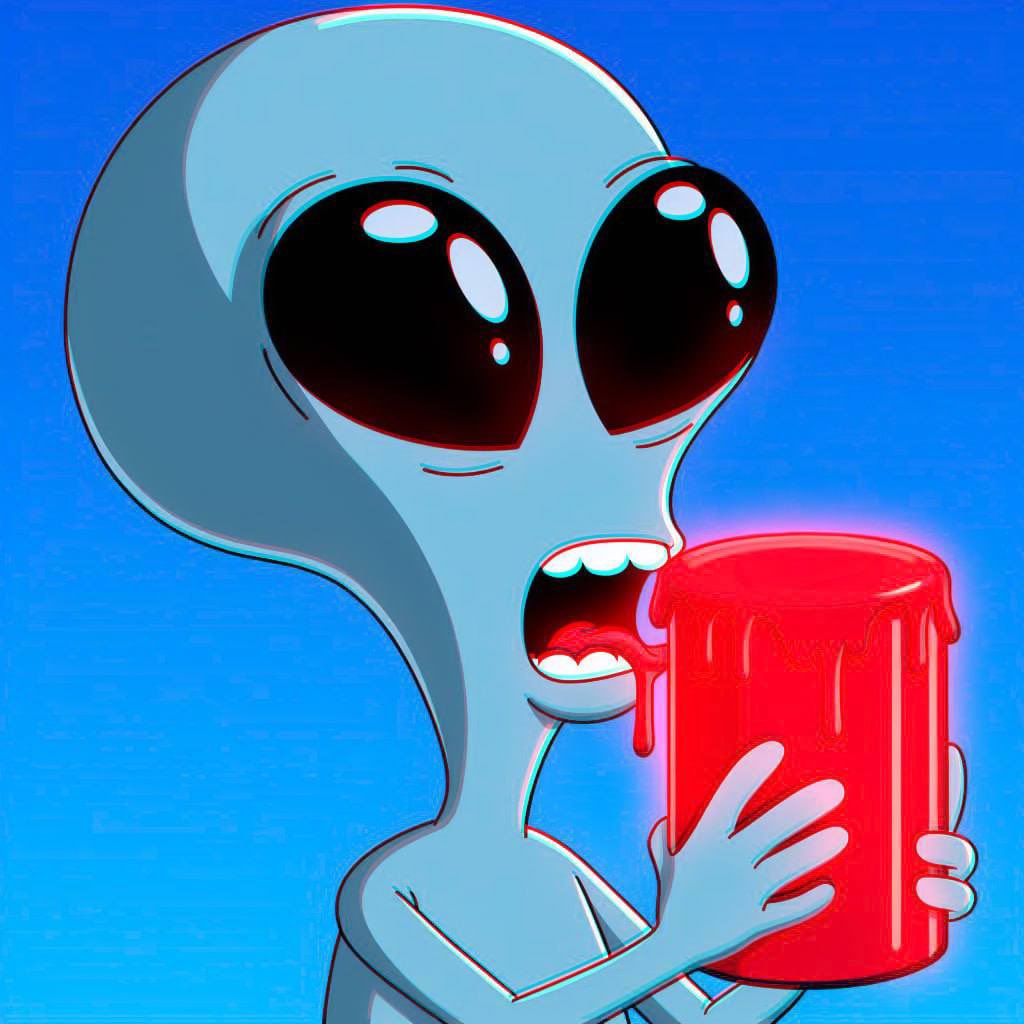 👽 When $BLU tastes blood in the market...
No red candle is safe, and no bag is left behind. The alien invasion just got thirstier. 🚀