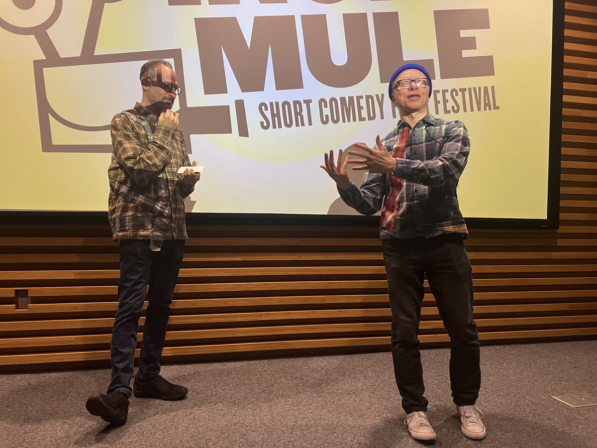 POV: you’re sitting front-row at Iron Mule tonight! Get your tix: ironmulefest.com

#IronMuleFest #Comedy #ShortFilm #FilmFestival #NYC #NYCTonight #Laugh #Monday