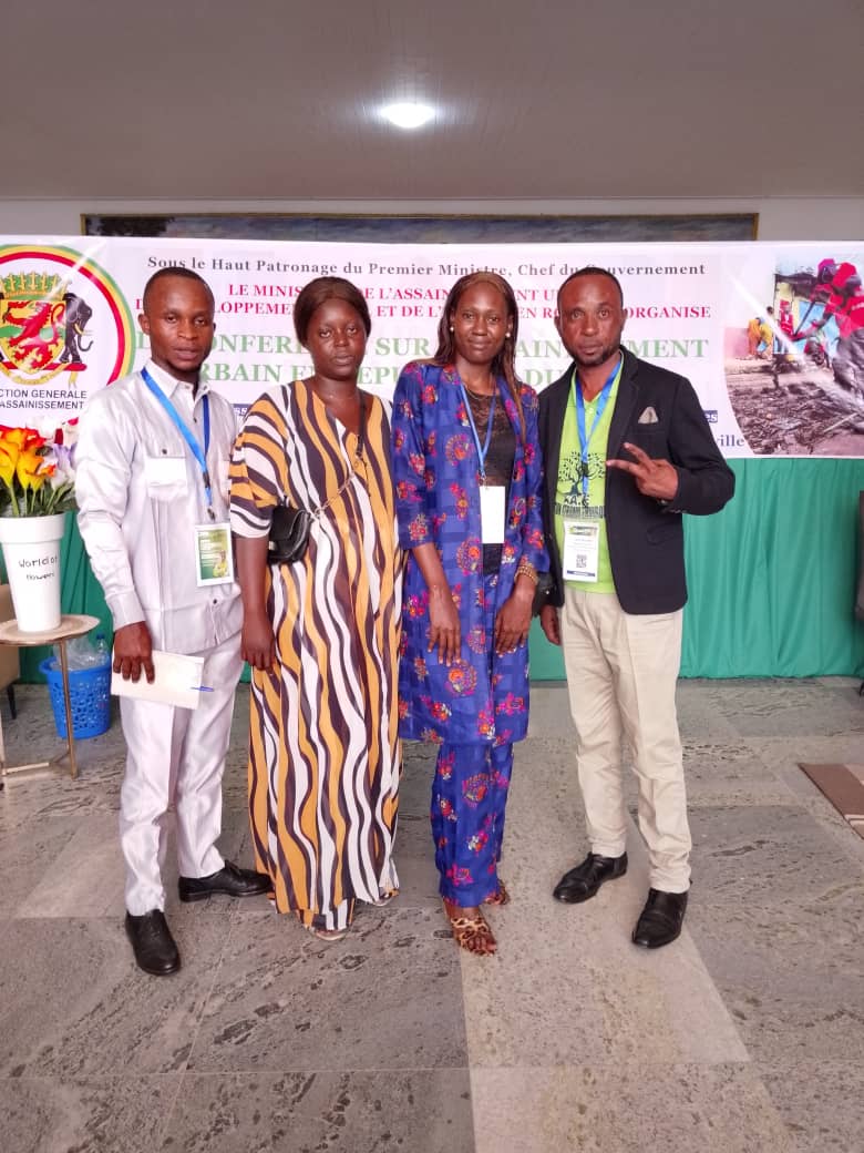 AssocATHAMMEnvi's tweet photo. 03.02.25 |
Nous avons participé à la Conférence sur l’Assainissement Urbain au Palais des Congrès de Brazzaville. Cet événement unique à rassembler des acteurs nationaux et internationaux pour partager des solutions durables face aux défis croissants de l’urbanisation. https://t.co/93aR9ZElDV