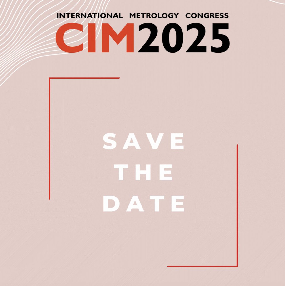 Join us along with +650 #metrology experts from 45 countries at the  International Metrology Congress
📅 Date: March 11-14, 2025
📍 Location: Eurexpo Lyon, France
🔗 Registration: bit.ly/joinCIM25
🗞 Programme: cim-metrology.org/en/program-2025
#CIM2025 #innovation #industry