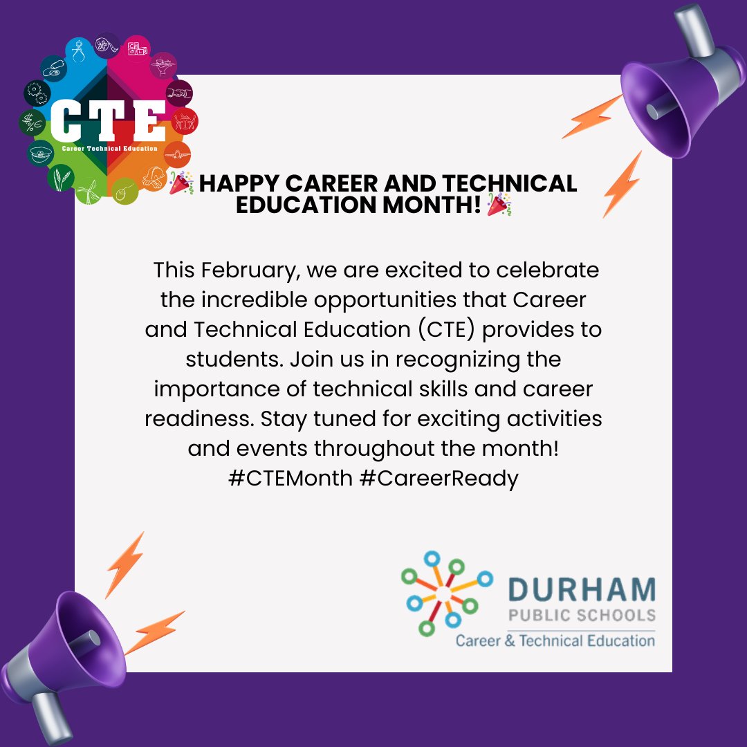 #CTEMonth #CareerReady #DPS