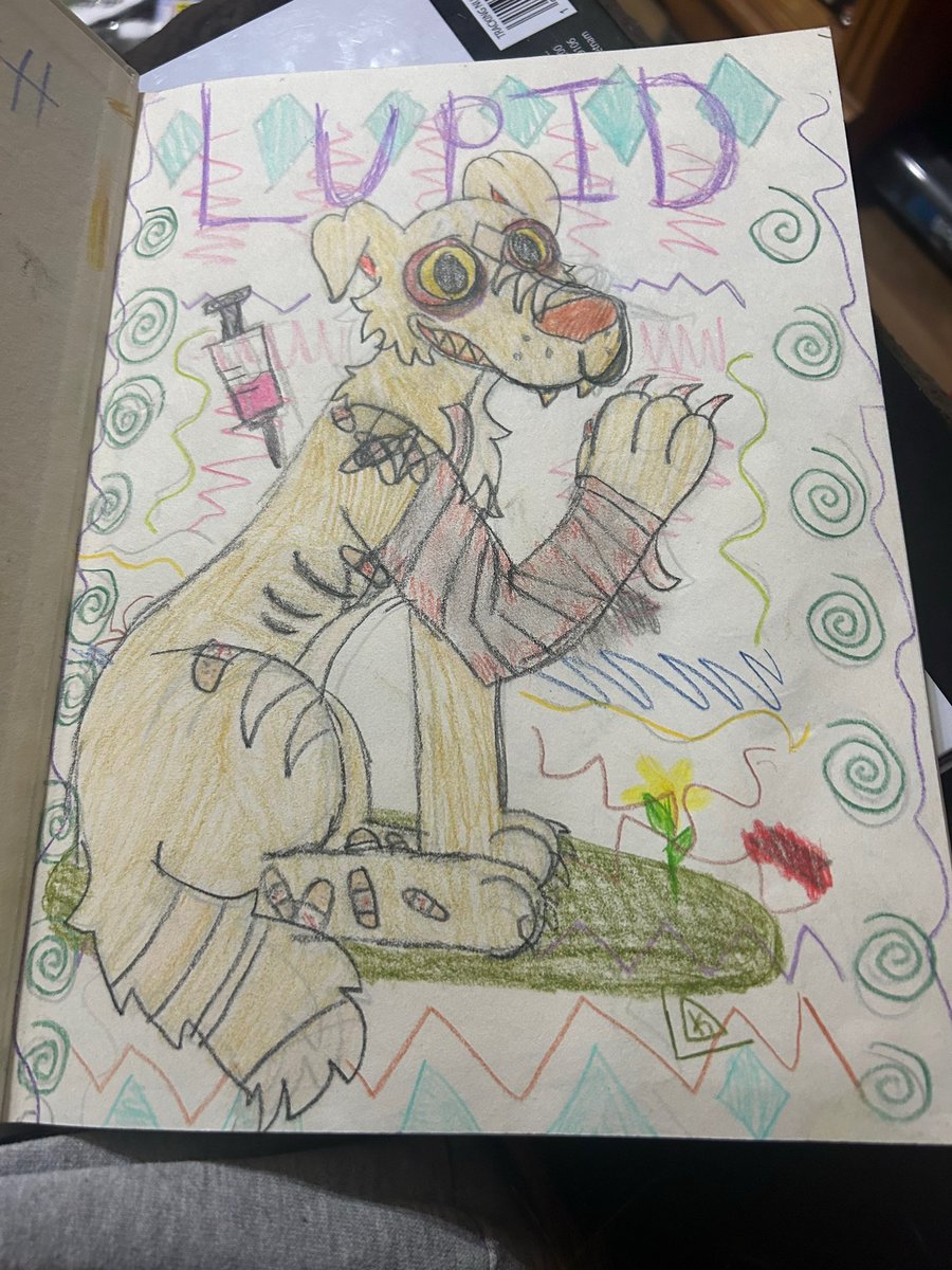 Lupidalfer's tweet photo. The first drawing I EVER drew of #lupidalfer #art https://t.co/fG9r8S7ml3