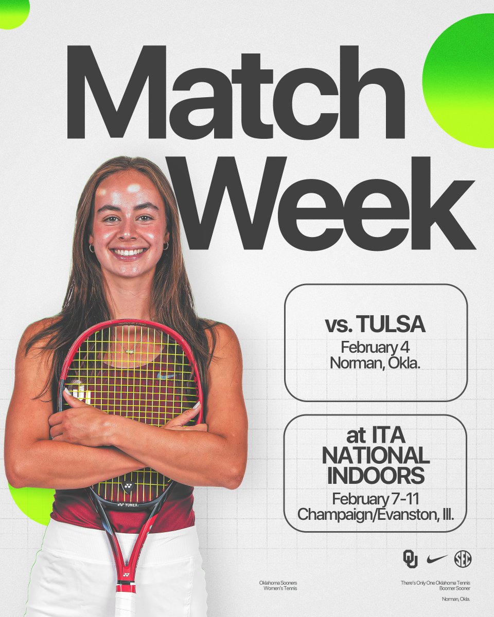 Busy week ahead! 🎾

We've got FREE donuts for fans attending tomorrow's match against Tulsa, see you at the HFTC! 🍩