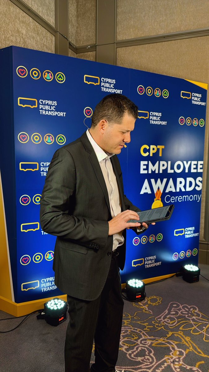mkomodromos's tweet image. Presenting the @CyprusPT  #EmployeeAwards 🥇 #Cyprus