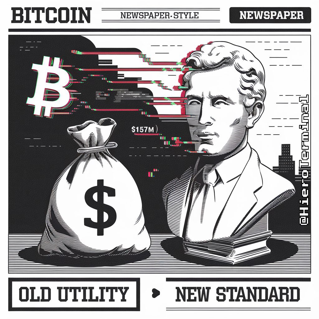 Bitcoin just released its first onchain VR/AR integration with 3D busts that morph based on live chain data. This integration is backed by a $157M treasury. If this isn't "utility" in crypto art, I'm not sure what is. If the market is tightening standards, this is the new bar for