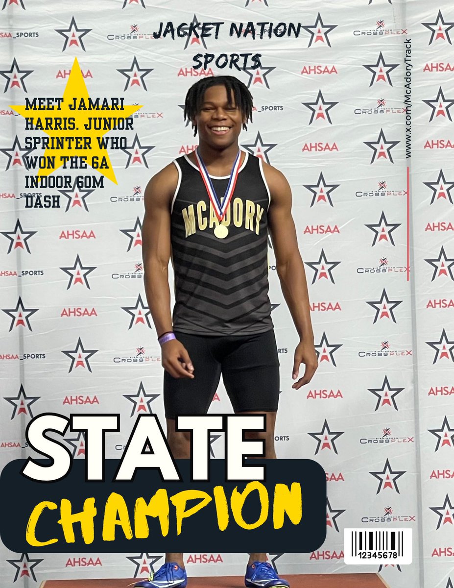 Go Jackets 💯🐝<a href="/AndrewsSportMed/">Andrews Sports Med</a> <a href="/McAdoryTrack/">McAdory Track</a>