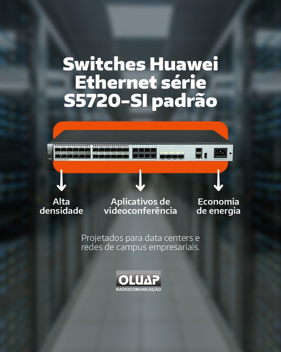 Oluapmot's tweet photo. A Huawei oferece soluções robustas com os #switches S1730S, S5720-SI e S5732-H, cada um projetado para atender diferentes necessidades de rede. 

Saiba mais:
https://t.co/tBraI1t8nR

#Huawei #Switches #Oluap #Tecnologia #InfraestruturaDeRede https://t.co/34sSoPOXQ1