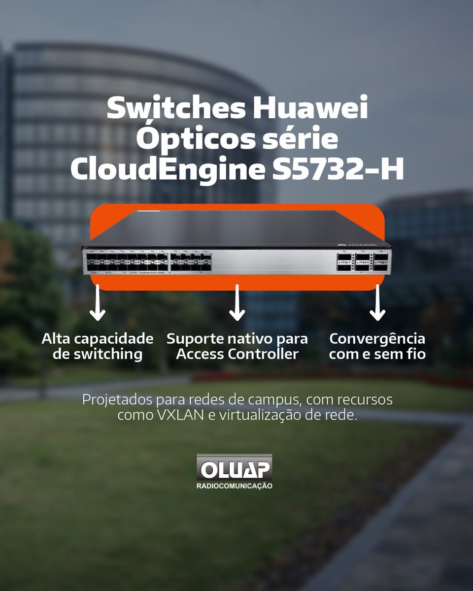 Oluapmot's tweet photo. A Huawei oferece soluções robustas com os #switches S1730S, S5720-SI e S5732-H, cada um projetado para atender diferentes necessidades de rede. 

Saiba mais:
https://t.co/tBraI1t8nR

#Huawei #Switches #Oluap #Tecnologia #InfraestruturaDeRede https://t.co/34sSoPOXQ1