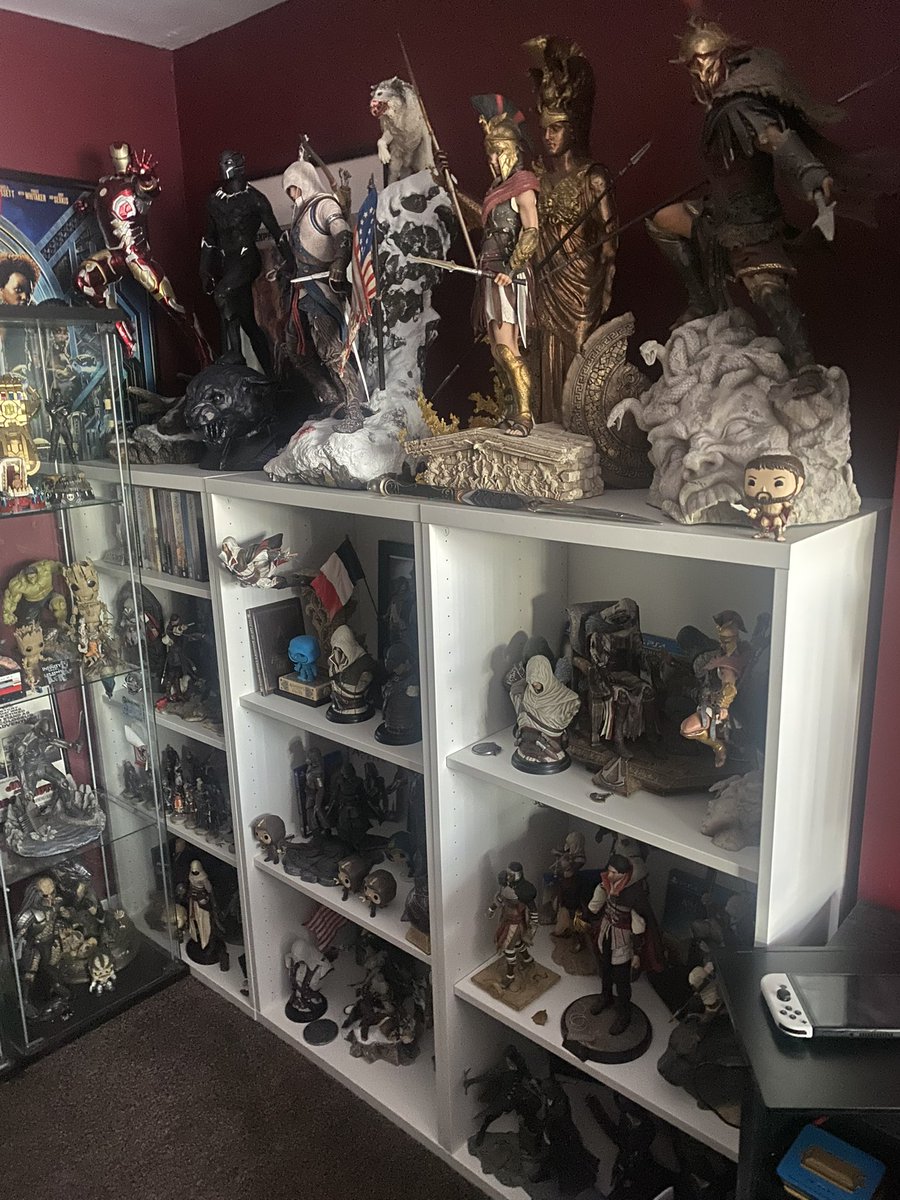 liamaccollector's tweet image. My assassins creed collection! #PureArtsSnap