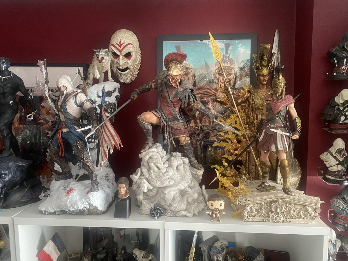 liamaccollector's tweet image. My assassins creed collection! #PureArtsSnap