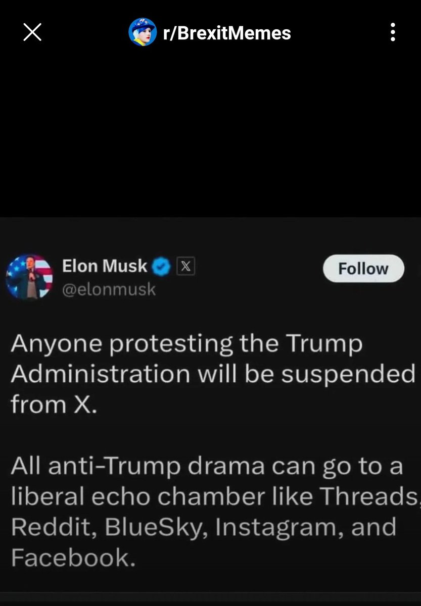 fsnyman's tweet photo. @elonmusk this is making rounds on reddit. Is it true? Can't find it in your feed? https://t.co/R1SVozaed5