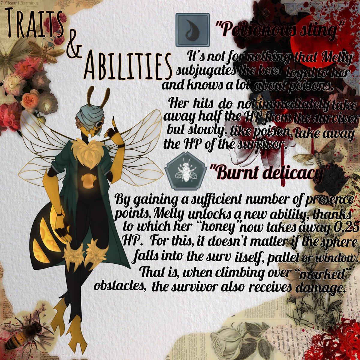 VioletDaukste's tweet photo. I've been trying to create abilities for her...⭐️

#Idv #IdentityV #MellyPlinius #Entomologist https://t.co/3Pml9TScpr