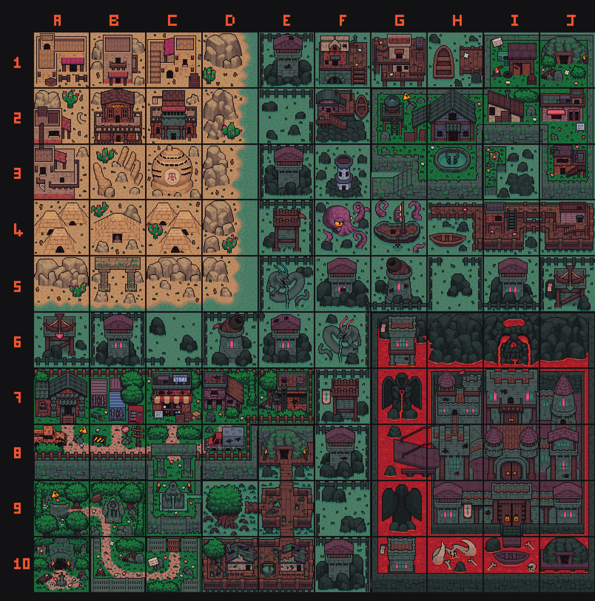 🏝️Big Giveaway! 🏝️
1x Occulum Degen ($200+ and a free mint)
10x Occulist 

To enter:
✅like/rt
✅comment below what's your favorite land (ex. A1, B2,C3 ETC)

picked in 24h winners need to join the discord to claim their prize