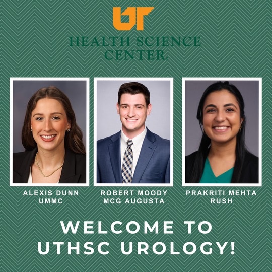 UTHSC Urology Residency Program (@uthscurology) on Twitter photo Happy Match Day! Excited to welcome the new interns to our urology family!!! Happy Match Day! Excited to welcome the new interns to our urology family!!!
