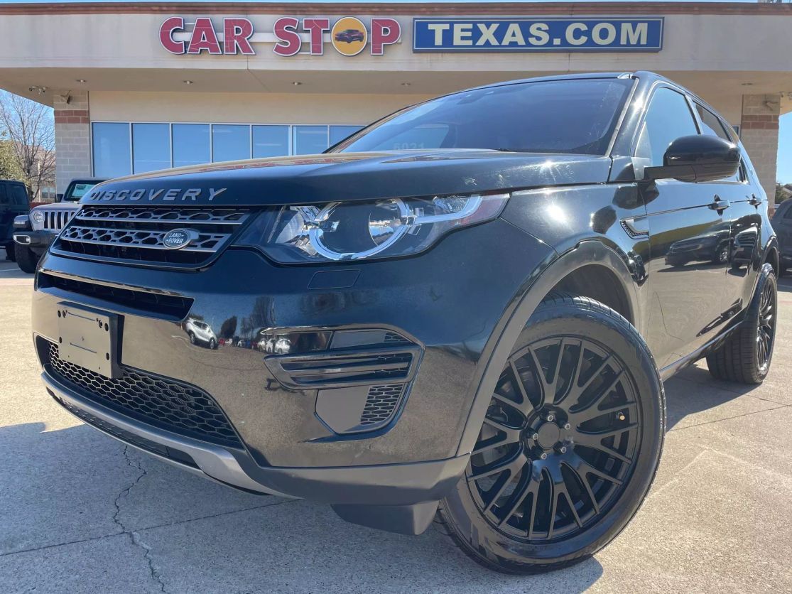 CarStopTX's tweet photo. NEW! Arrival: Discovery new Adventures! Don't Miss Out on this Extra-Nice 2017 Land Rover Discovery Sport I4 Turbo #4x4 Luxury SUV with Just 68K Miles &amp; a Clean CARFAX for Only $13,998 - https://t.co/aek7Q8jMtS

#landrover #firstcar #1stcar https://t.co/4GalGBJRoV