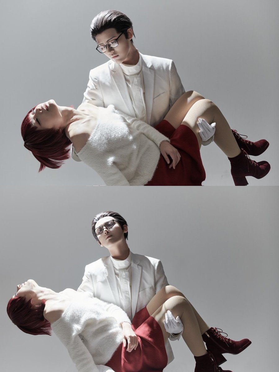 alcohol_0522's tweet photo. #Persona5Royal #MarukiTakuto

Maruki &amp; Rumi   *cosplay*

神爱众生，却唯独无法拯救他的爱人

📸Photo thanks：翡翠
Rumi：一粒傻白喵吉拉 https://t.co/MtwvCbKAov