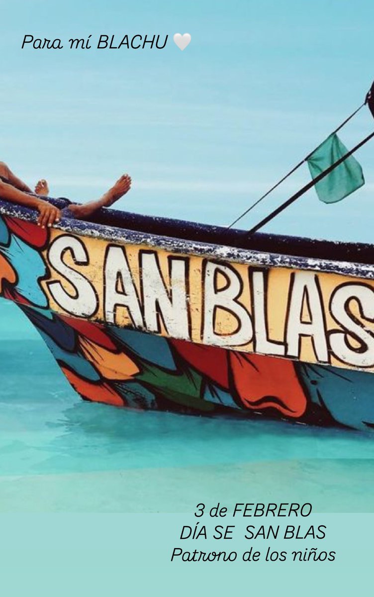 #SanBlas  #Blas 🤍