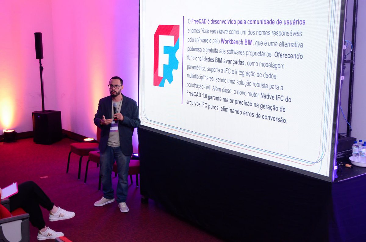 HR Compacta (@hr_compacta) on Twitter photo Como é gratificante poder ser um porta voz do <a href="/FreeCADNews/">FreeCAD (CAD+CAM+FEA)</a> nas palestras voltado para construção civil. Grato <a href="/yorikvanhavre/">yorik@fosstodon.org</a> pelo empenho com o Workbench BIM. Como é gratificante poder ser um porta voz do <a href="/FreeCADNews/">FreeCAD (CAD+CAM+FEA)</a> nas palestras voltado para construção civil. Grato <a href="/yorikvanhavre/">yorik@fosstodon.org</a> pelo empenho com o Workbench BIM.