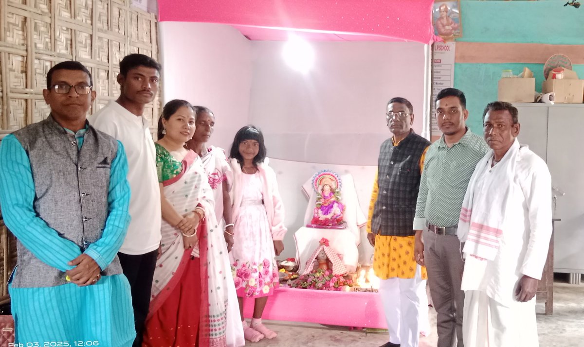BibekanadaD's tweet photo. সরস্বতী পূজা ২০২৫ https://t.co/CuazNquIUD