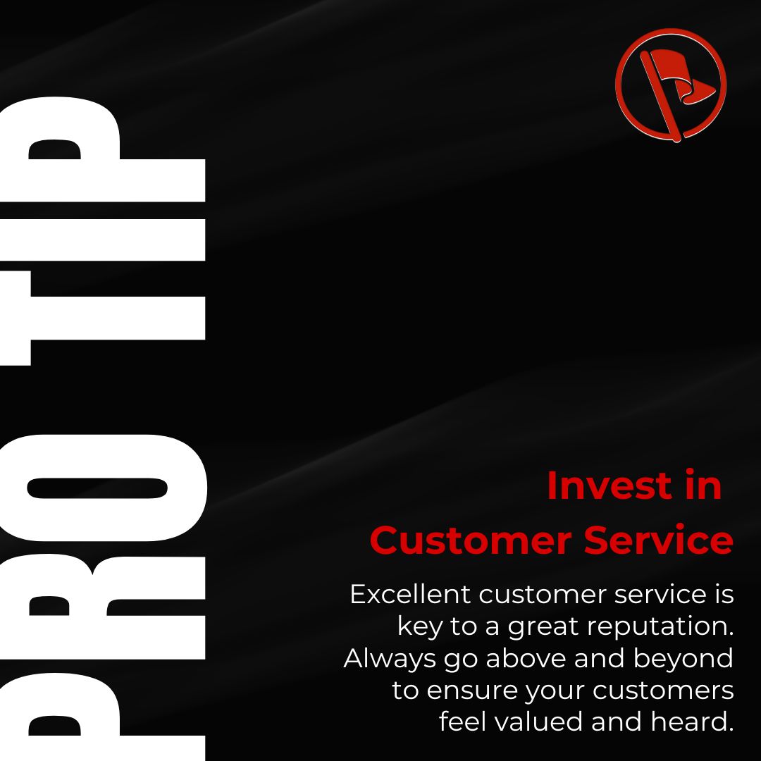 redflagrep's tweet photo. Let us help you go above and beyond to meet your customer's needs and create lasting trust. We’ll guide you every step of the way to ensure your reputation remains stellar.

https://t.co/Gr2agvLHm9 https://t.co/i8N6rAy4WW