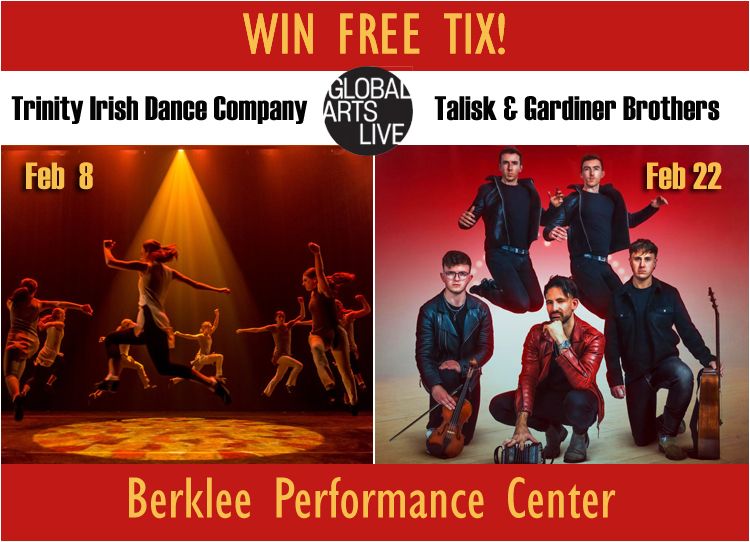 Boston Irish Tourism (@thebostonirish) on Twitter photo Two great #irish + #Celticmusic shows are coming to #BerkleeCollege Performance Center #Boston! <a href="/TrinityDanceCo/">TrinityIrishDanceCo.</a> on Feb 8, followed by <a href="/TaliskMusic/">Talisk</a> + <a href="/Gardiner_Bros/">Gardiner Brothers</a> on Feb 22. Thanks to <a href="/globalartslive/">Global Arts Live</a> we have a pair of tix to give away for each show! irishboston.org/contest_trinit… Two great #irish + #Celticmusic shows are coming to #BerkleeCollege Performance Center #Boston! <a href="/TrinityDanceCo/">TrinityIrishDanceCo.</a> on Feb 8, followed by <a href="/TaliskMusic/">Talisk</a> + <a href="/Gardiner_Bros/">Gardiner Brothers</a> on Feb 22. Thanks to <a href="/globalartslive/">Global Arts Live</a> we have a pair of tix to give away for each show! irishboston.org/contest_trinit…