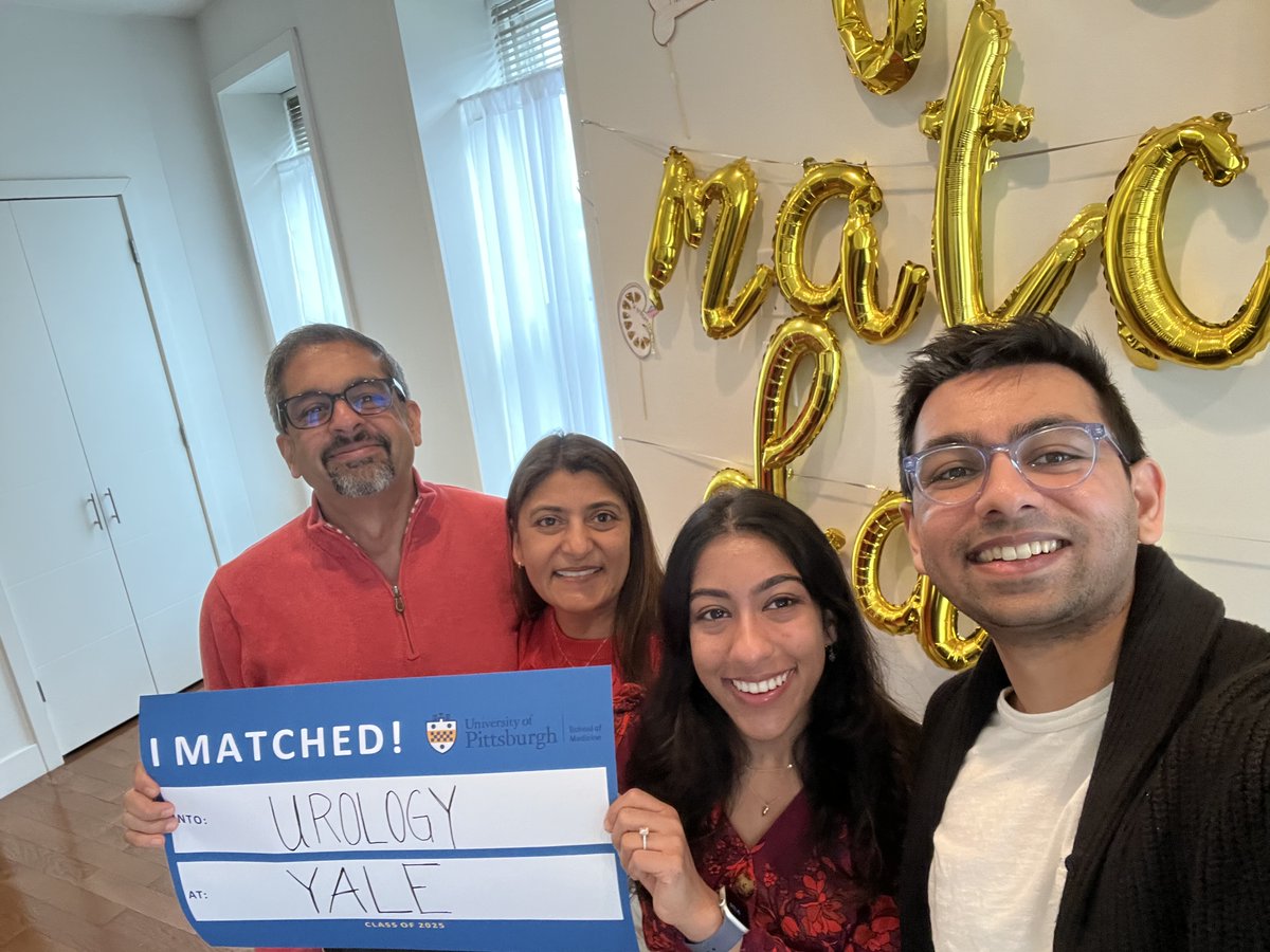 Yale, here we come!! So grateful to my parents, fiance, friends, family, and mentors who helped me get to a point where I can say, "I'm a surgeon!"