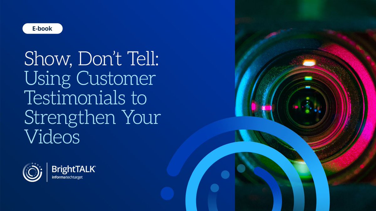 In this eBook we'll walk through:

✅ Step-by-step plans for creating customer videos
✅ Best practices for choosing the right spokesperson
✅ How to overcome common production hurdles
✅ Insights on video formats and maximizing ROI

Find it here: rb.gy/oesvl5