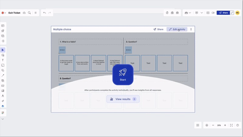 InClassWithMrsM 🎗️ (@inclasswithmrsm) on Twitter photo Exit tickets made easy with <a href="/Lucid4Edu/">Lucid for Education</a>! 💡 This video shows how to use pre-made templates or create your own interactive activities like multiple choice to quickly assess student learning. #Lucidspark #Education #ExitTickets #Assessment #TeacherTips Exit tickets made easy with <a href="/Lucid4Edu/">Lucid for Education</a>! 💡 This video shows how to use pre-made templates or create your own interactive activities like multiple choice to quickly assess student learning. #Lucidspark #Education #ExitTickets #Assessment #TeacherTips