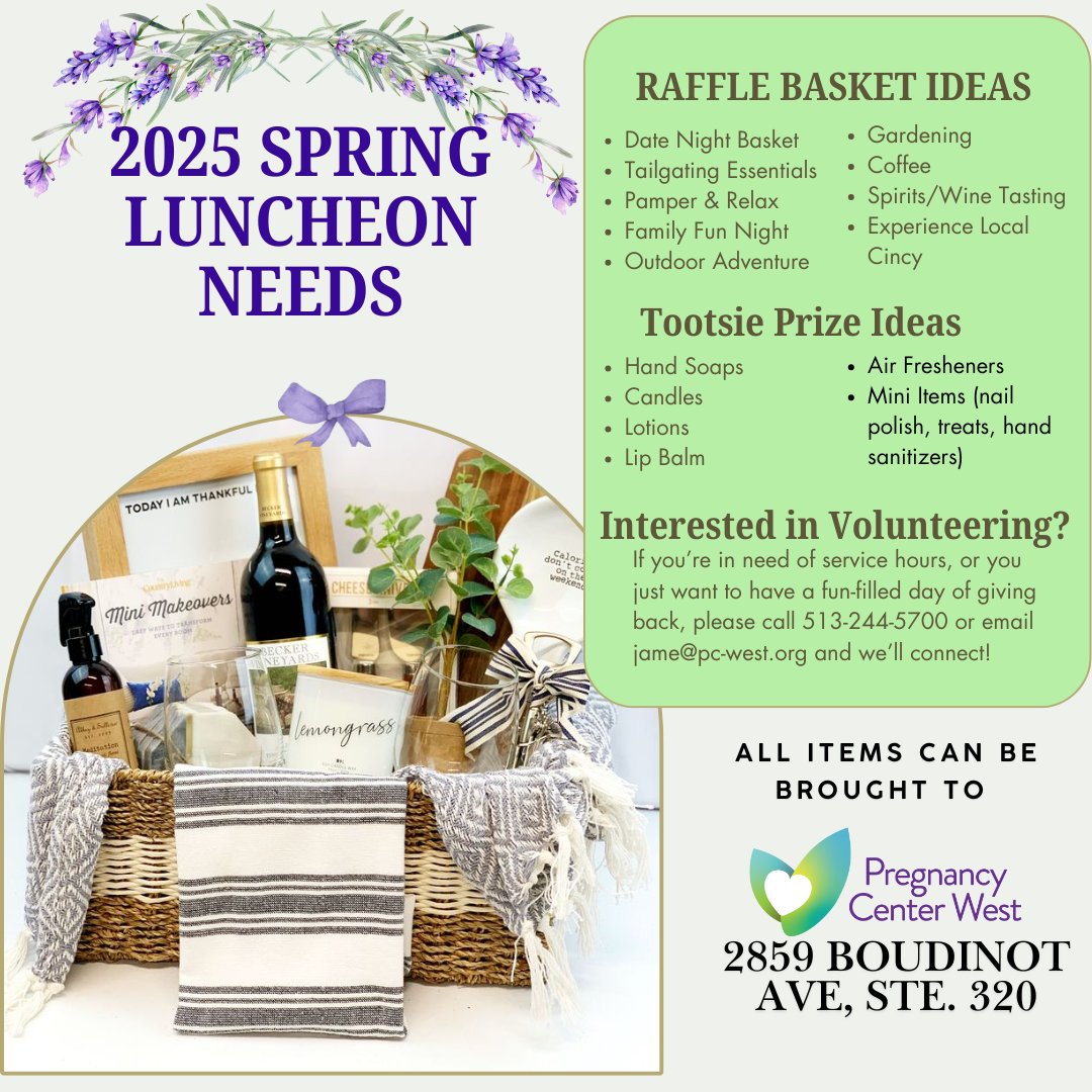 FriendsofPCW's tweet image. We NEED your help!  Raffle  &amp;amp; Tootsie prizes needed for the Luncheon.  

If you haven't gotten your tickets yet but want to come, register here: onecau.se/_75rzx1 #events #Cincinnati #Ohio #fun #nonprofit #fundraising #raffles #volunteering