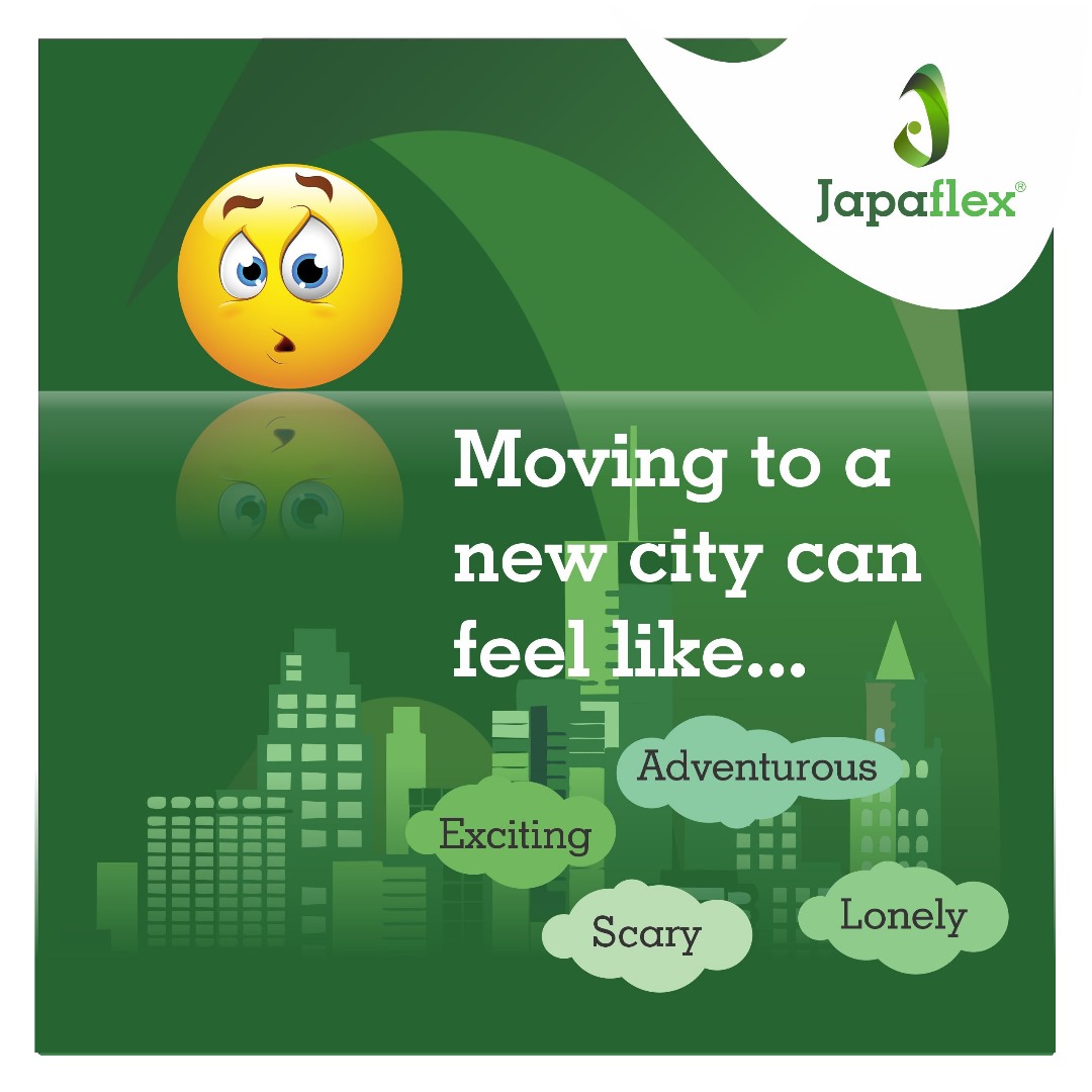 Exciting, scary, lonely, adventurous? Moving to a new place brings all the emotions—tell us how you felt!