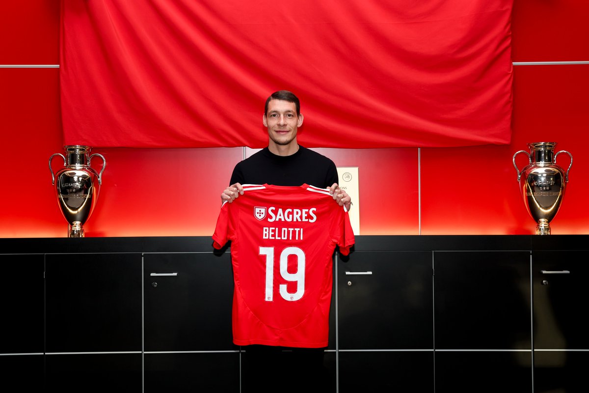 SLBenfica's tweet photo. 🇮🇹 𝐁𝐞𝐥𝐨𝐭𝐭𝐢 1️⃣9️⃣ https://t.co/Nr7350zngk