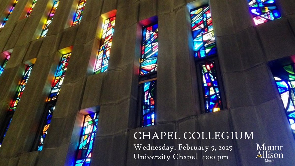 The first Collegium of the Winter term will take place in the University Chapel, with performances highlighting the Chapel pipe organ. Wednesday February 5 at 4pm – admission is free; all are welcome to attend.