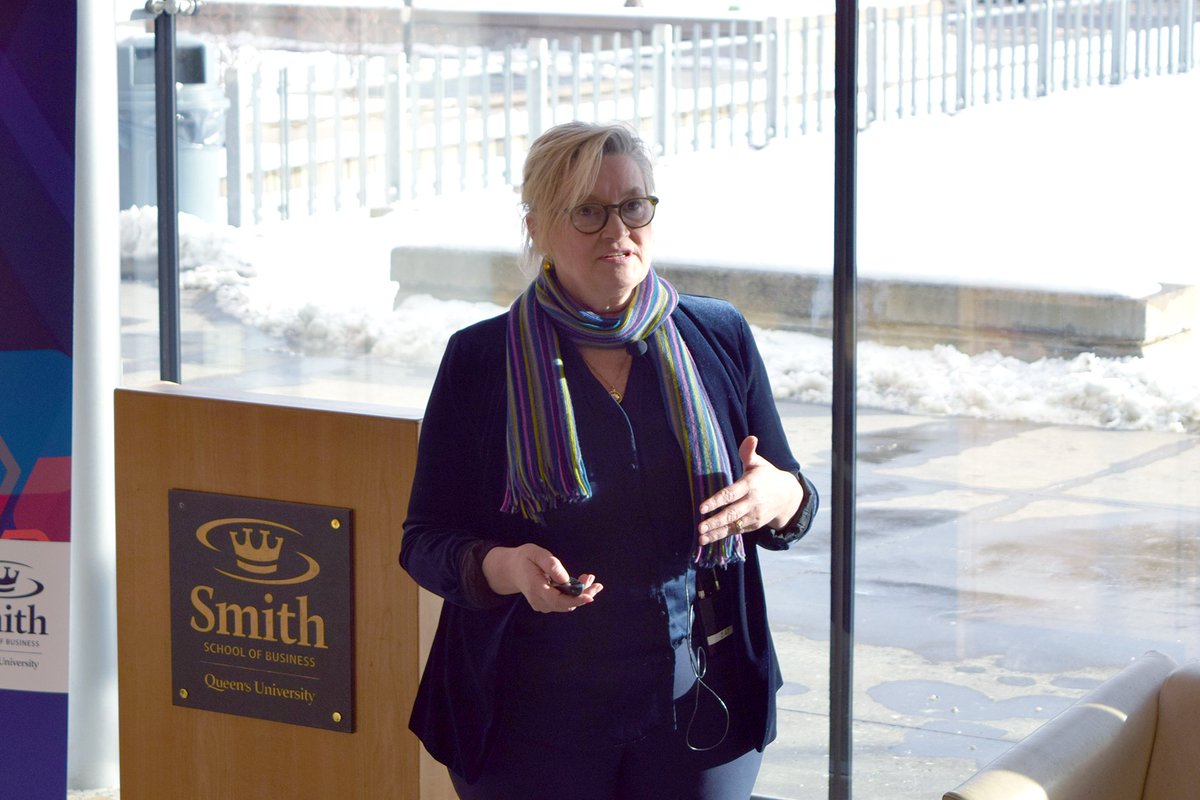 SmithBusiness's tweet photo. Last week we were thrilled to launch the #SmithResearch Speaker Series with an engaging talk by Dean Colleen M. Flood of @queensulaw on the legal governance of #AI in #healthcare. Hosted by Professors Beste Kucukyazici and Vedat Verter, the event sparked insightful discussions on the evolving challenges and opportunities at the intersection of AI, law and medicine.
Thank you to everyone who attended and contributed to the conversation. We look forward to sharing more events at Smith as we continue to showcase research and its real-world impacts.