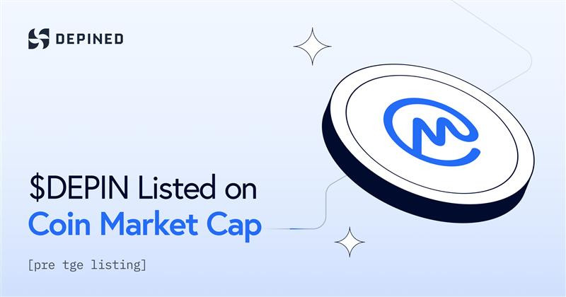 $DEPIN just snuck into CoinMarketCap "Pre-TGE"

No grand entrances, just vibes.

If you’re feeling generous, give us a little spotlight (Link attached in thread):

- Add to your watchlist
- Drop a comment
- Share with your crypto crew

Let’s see how loud quiet can get...