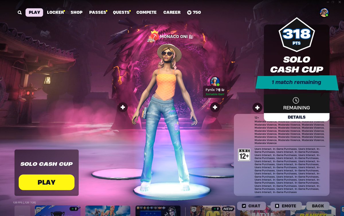 15th (640$) Played so bad 🥴