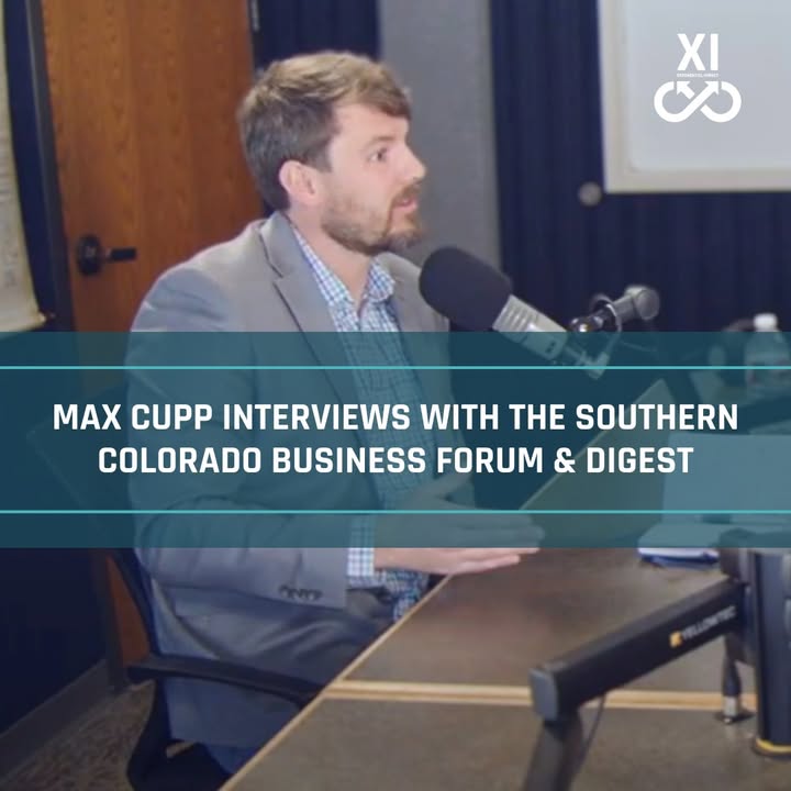 XI’s Executive Director, Max Cupp, was recently featured on the Southern Colorado Business Forum &amp; Digest podcast! 🎤

Check out the full interview to learn more about how XI is driving innovation in our startup community here ➡️ youtube.com/watch?v=7C9vVZ…